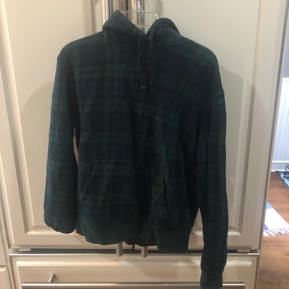 Ralph Lauren Green Fleece Hoodie, Youth L
